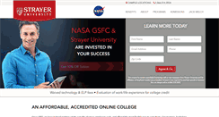 Desktop Screenshot of nasa.strayeruniversity.edu